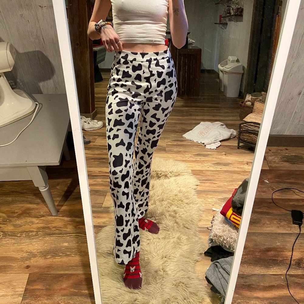 Shein Cowprint pants